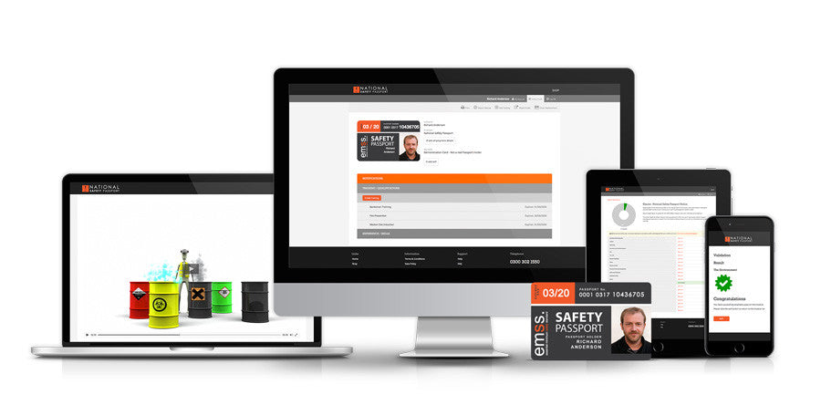 The online EMSS National Safety Passport training course
